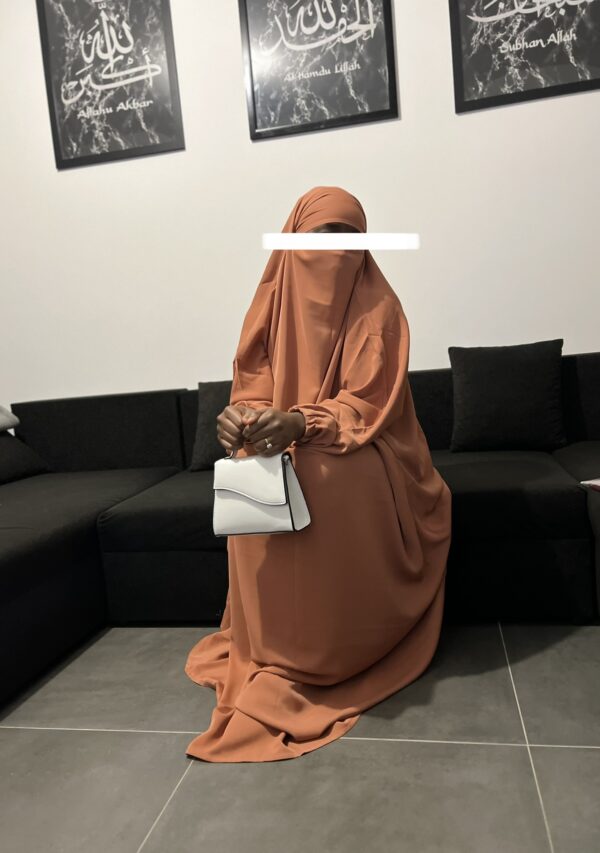 Jilbab 1 pièce soie de Medine – Image 13