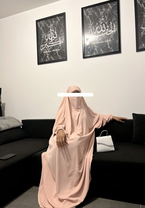 Jilbab 1 pièce soie de Medine – Image 9