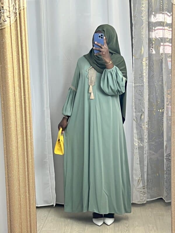 Abaya SARAH TURQUOISE