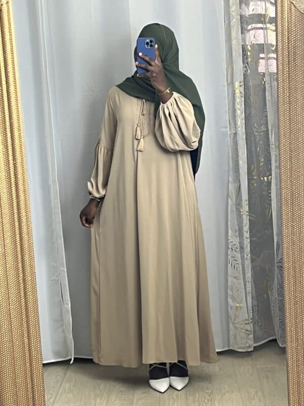 Abaya SARAH TAUPE