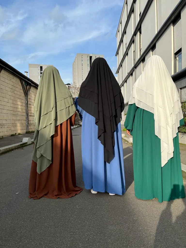 Khimar Mousseline 3 voiles – Image 5
