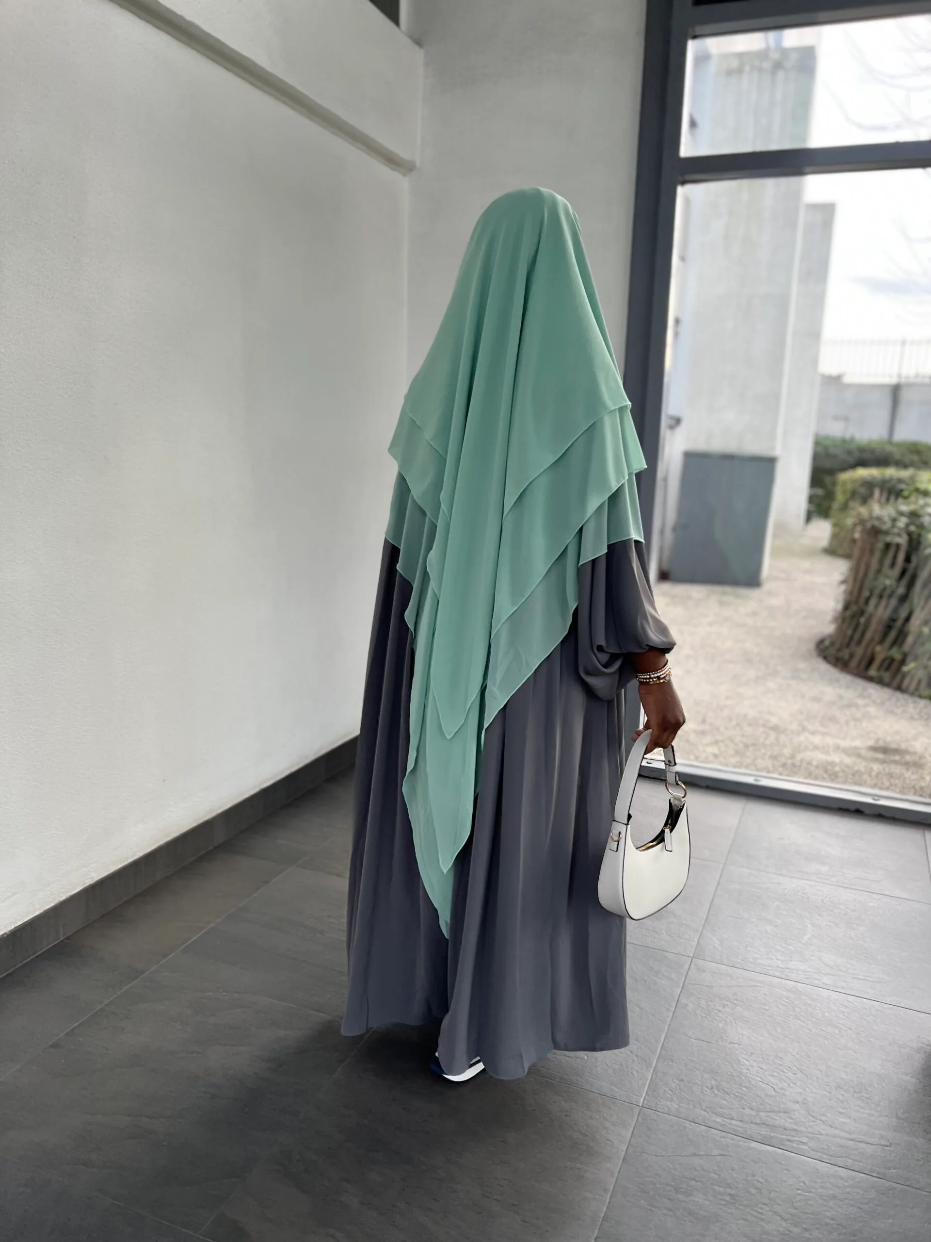 Khimar Mousseline 3 voiles – Image 17
