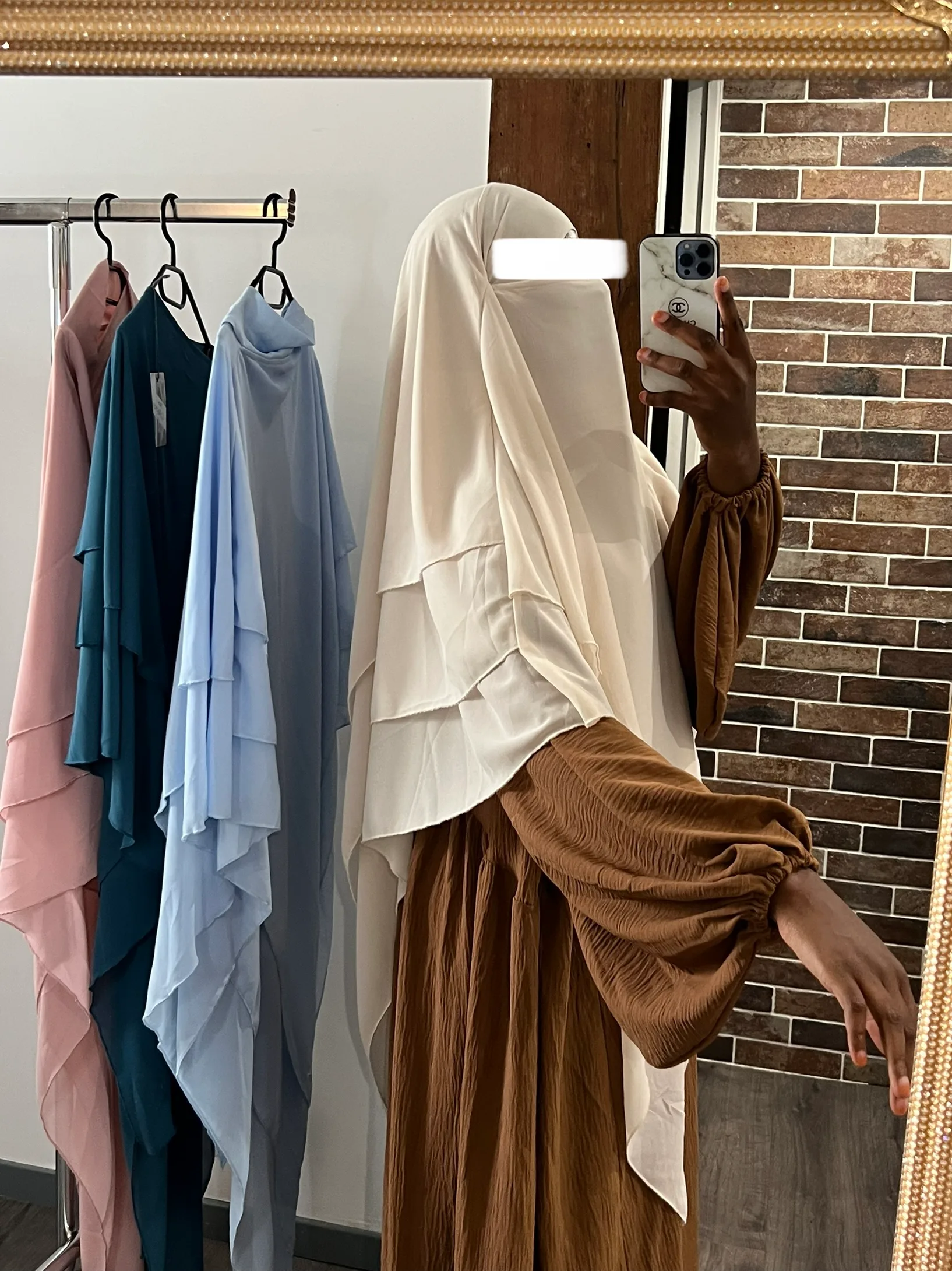 Khimar Mousseline 3 voiles – Image 6