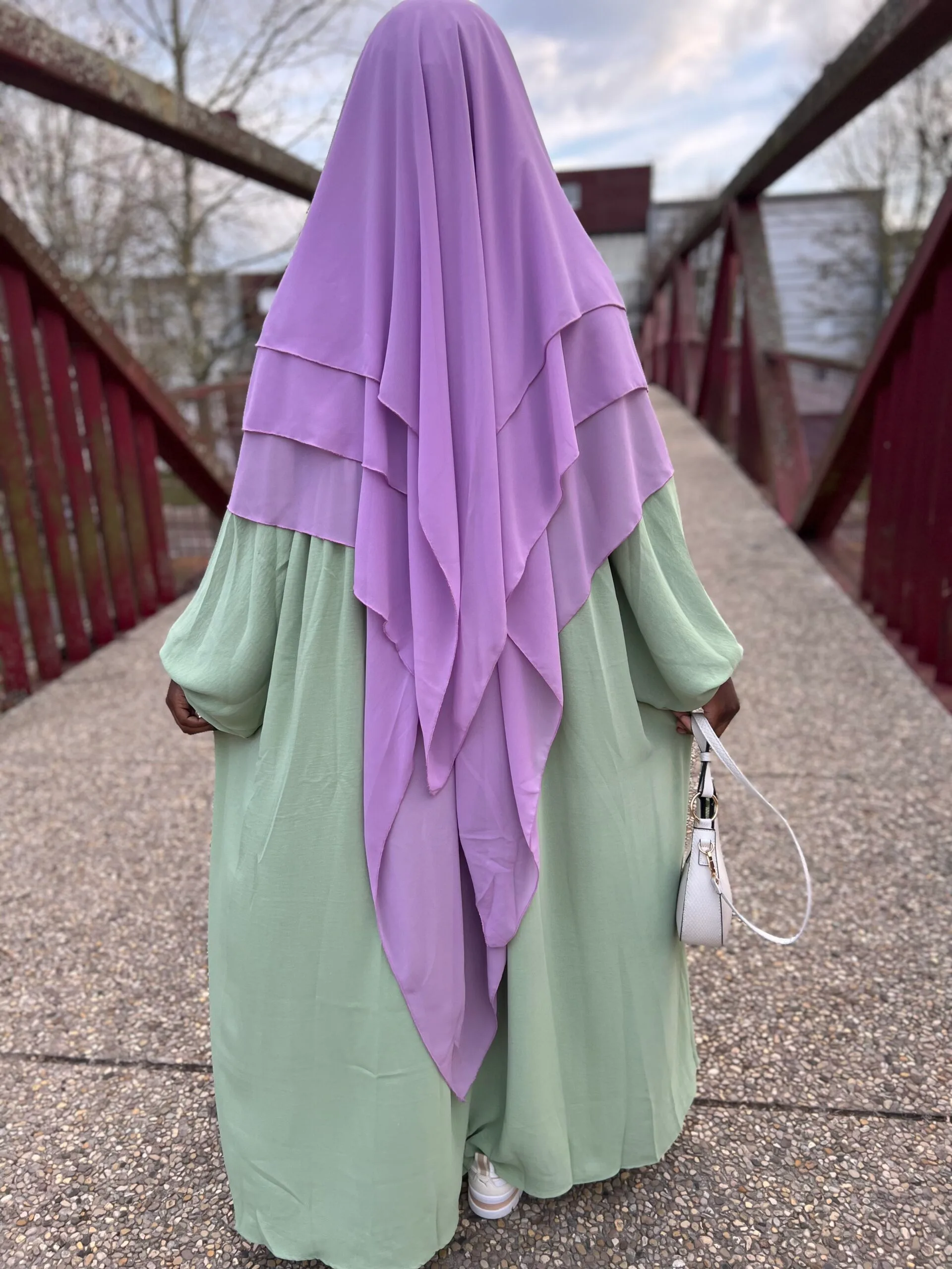Khimar Mousseline 3 voiles – Image 15