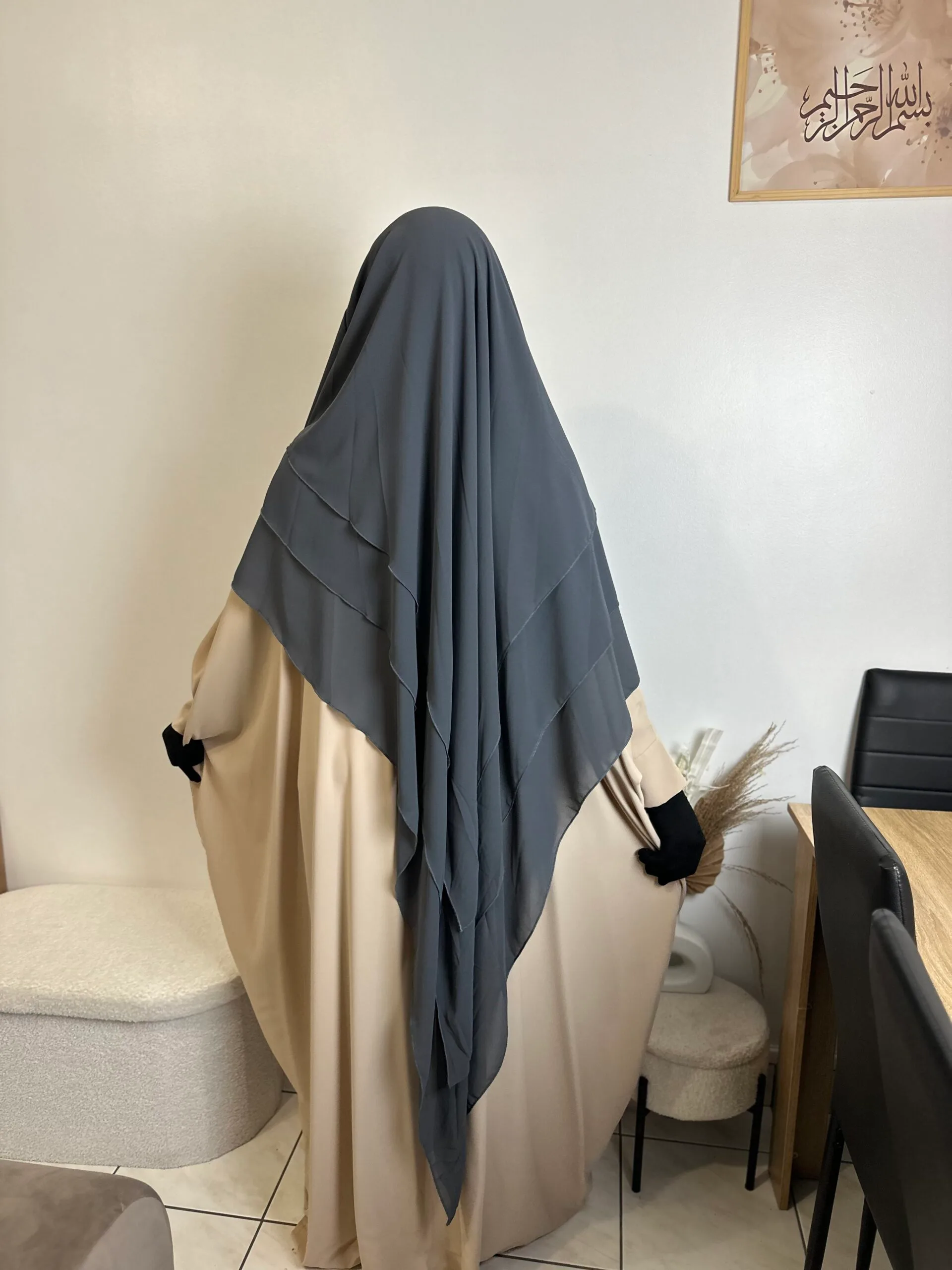 Khimar Mousseline 3 voiles – Image 19