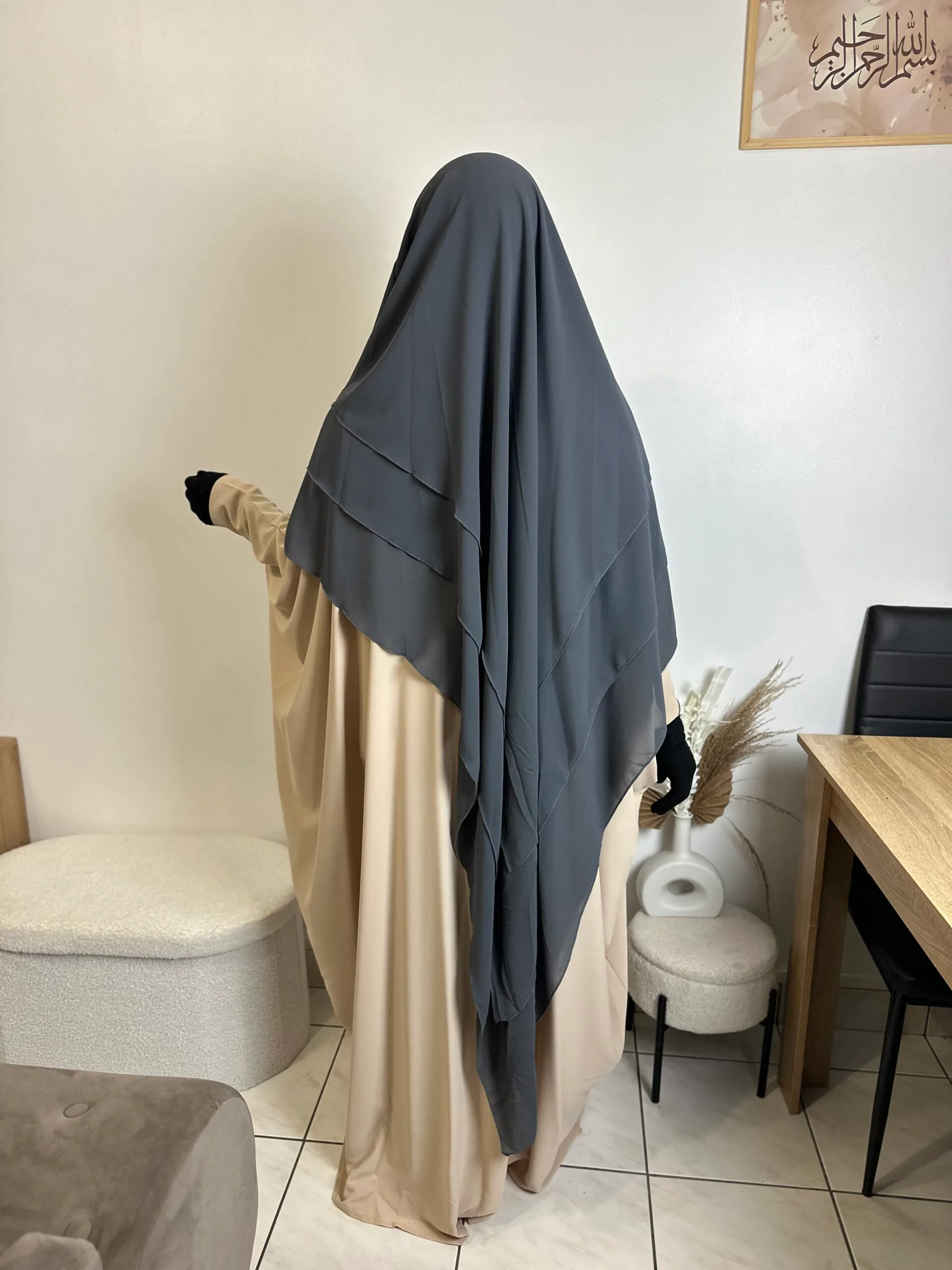 Khimar Mousseline 3 voiles – Image 20