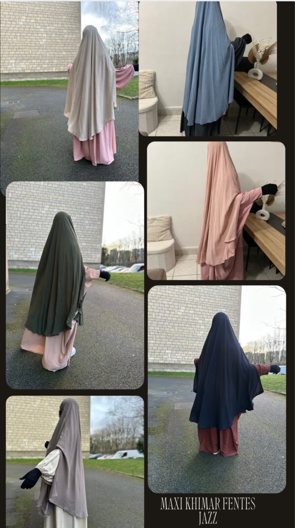 Maxi khimar fentes jazz 10971