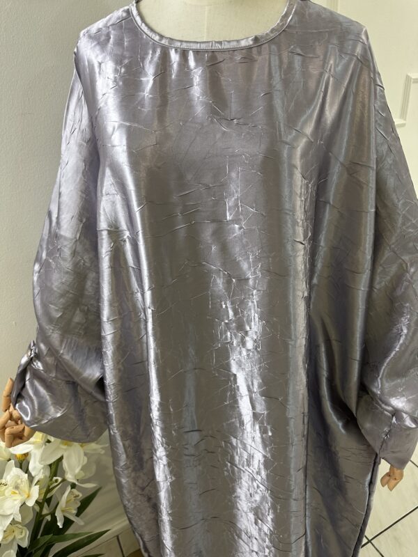 Abaya Satin froissé – Image 10