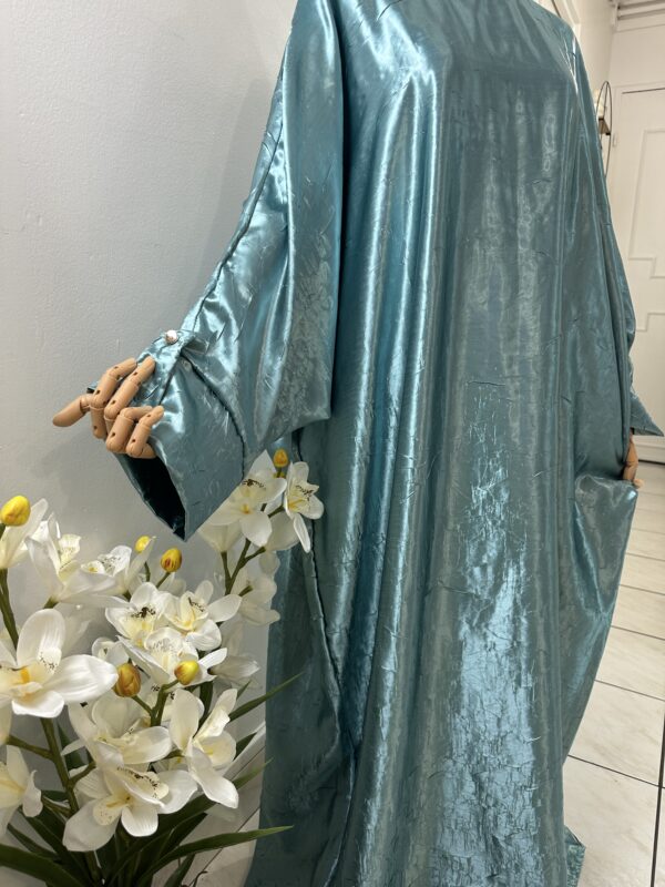 Abaya Satin froissé – Image 8