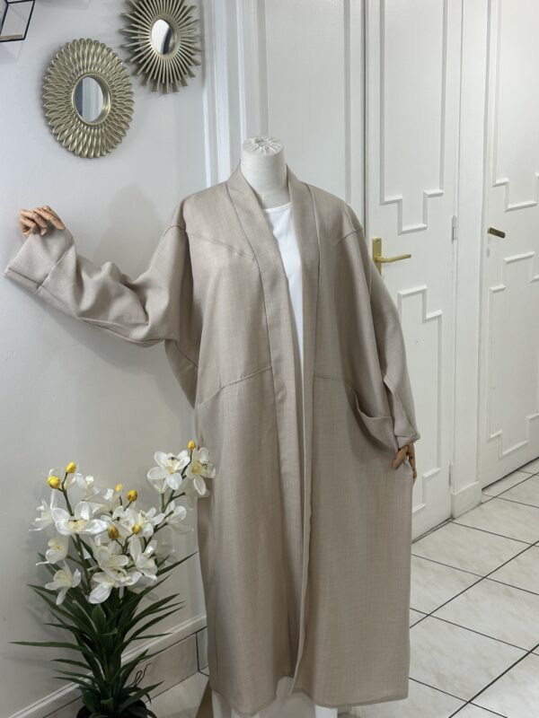 Kimono Effet Lin – Image 8