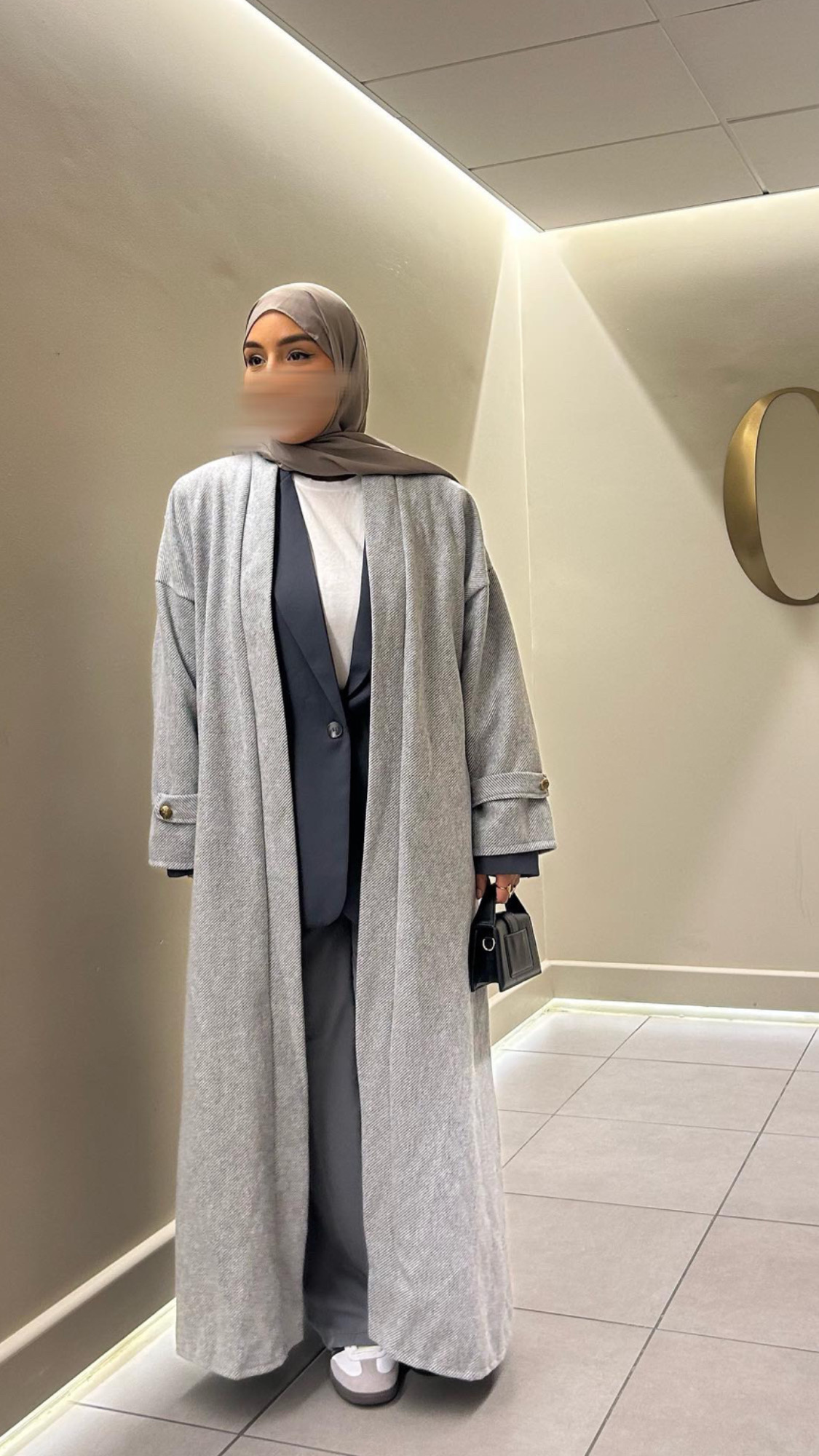 Manteau long femme chic