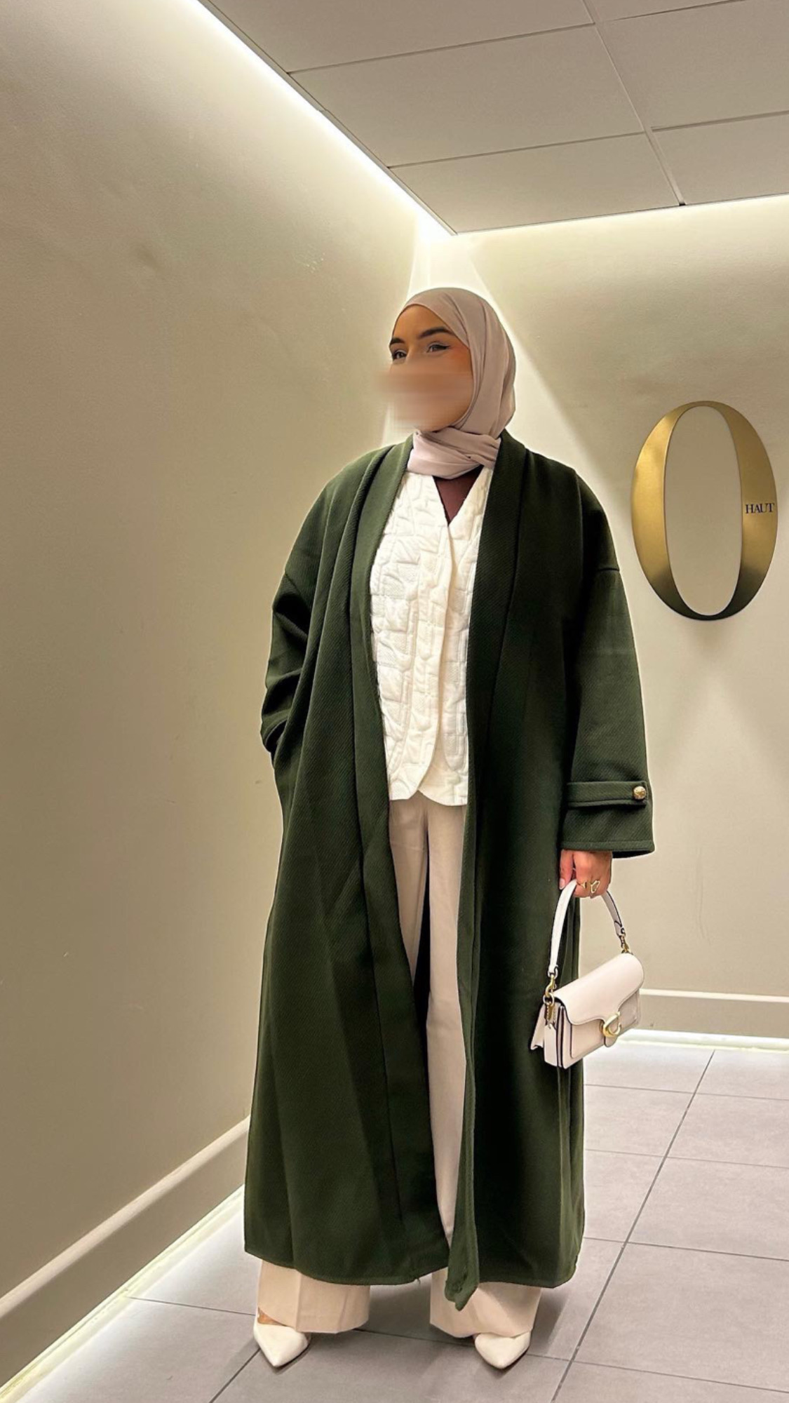 Manteau long femme chic – Image 2