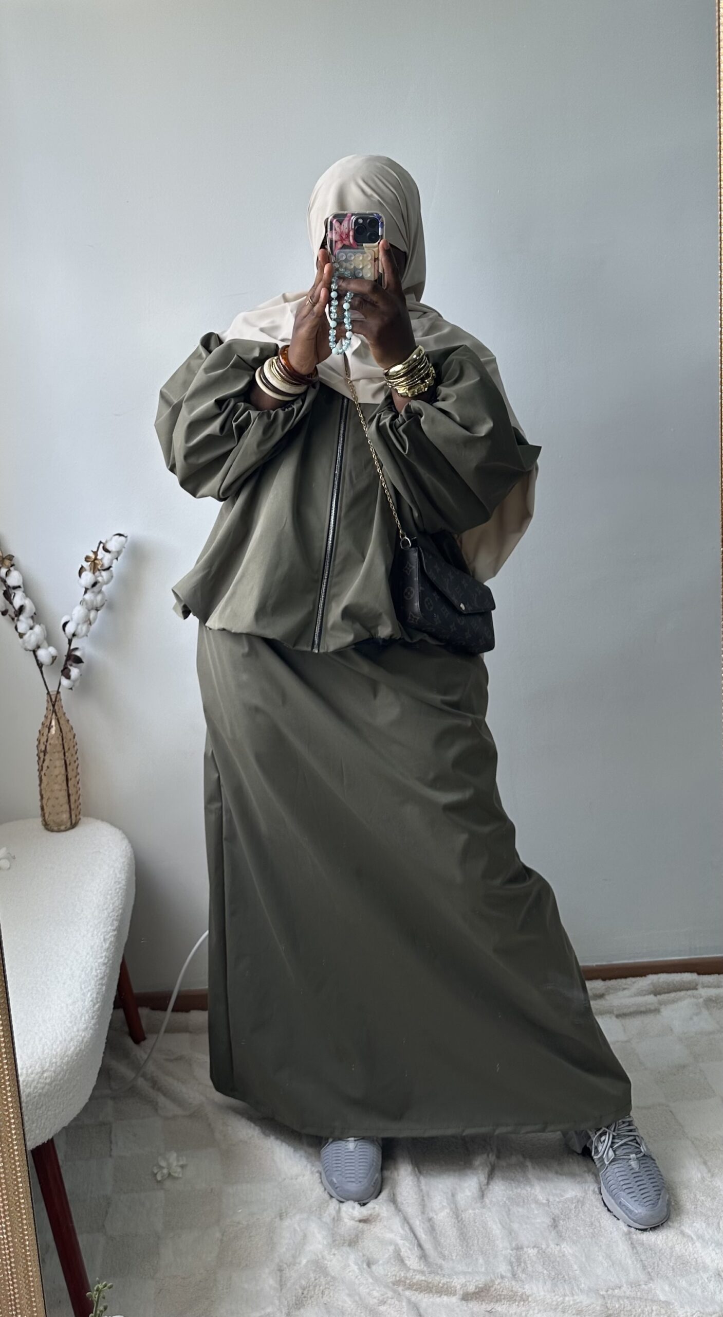 Ensemble 2 pièces tissu trench – Image 6