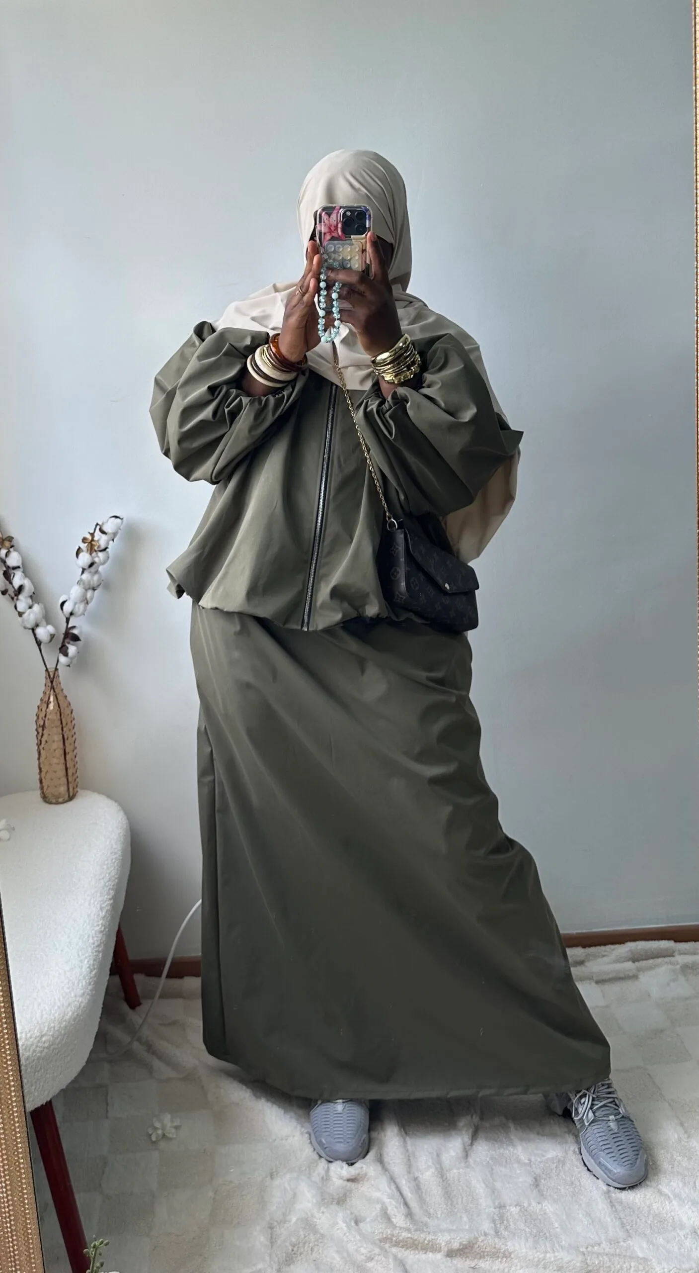 Ensemble 2 pièces tissu trench – Image 6