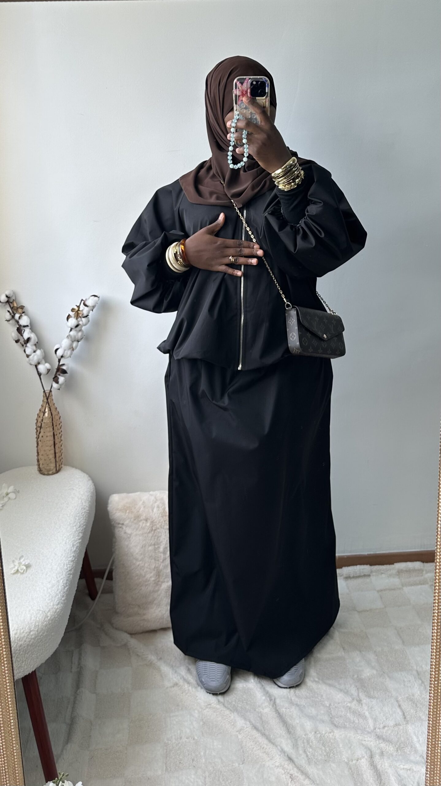 Ensemble 2 pièces tissu trench – Image 2