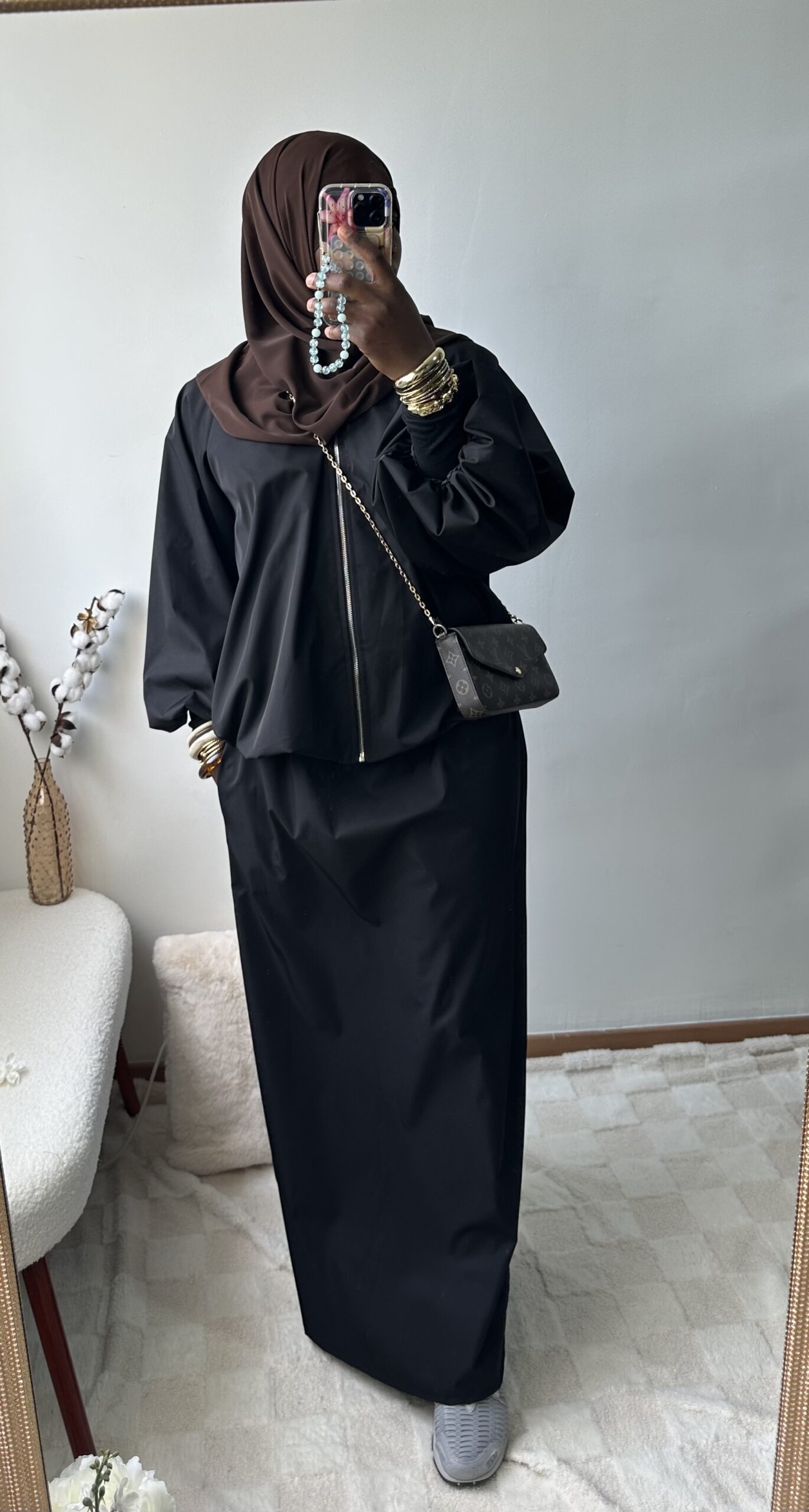 Ensemble 2 pièces tissu trench – Image 3