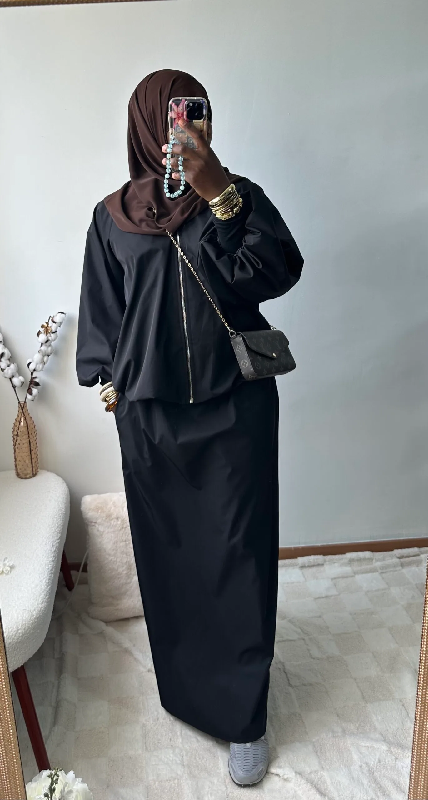 Ensemble 2 pièces tissu trench – Image 3