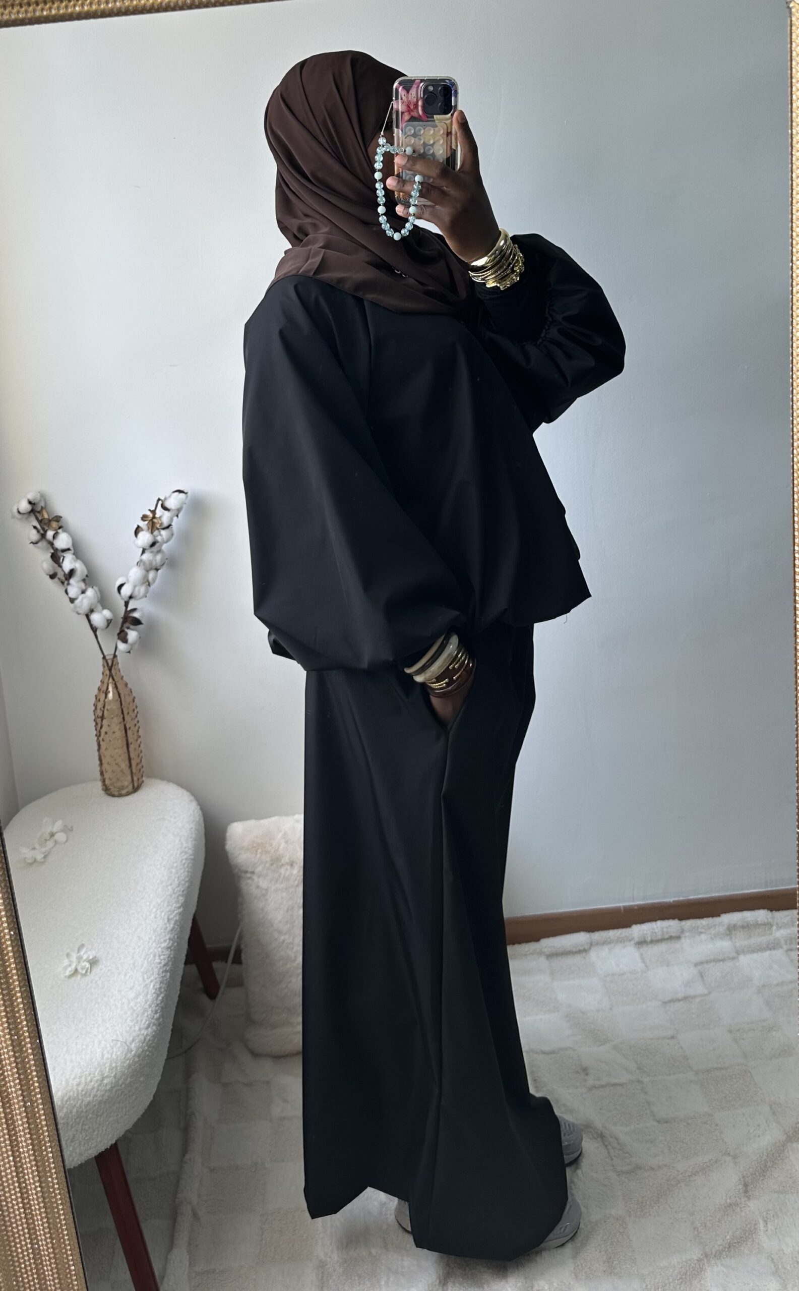 Ensemble 2 pièces tissu trench – Image 4