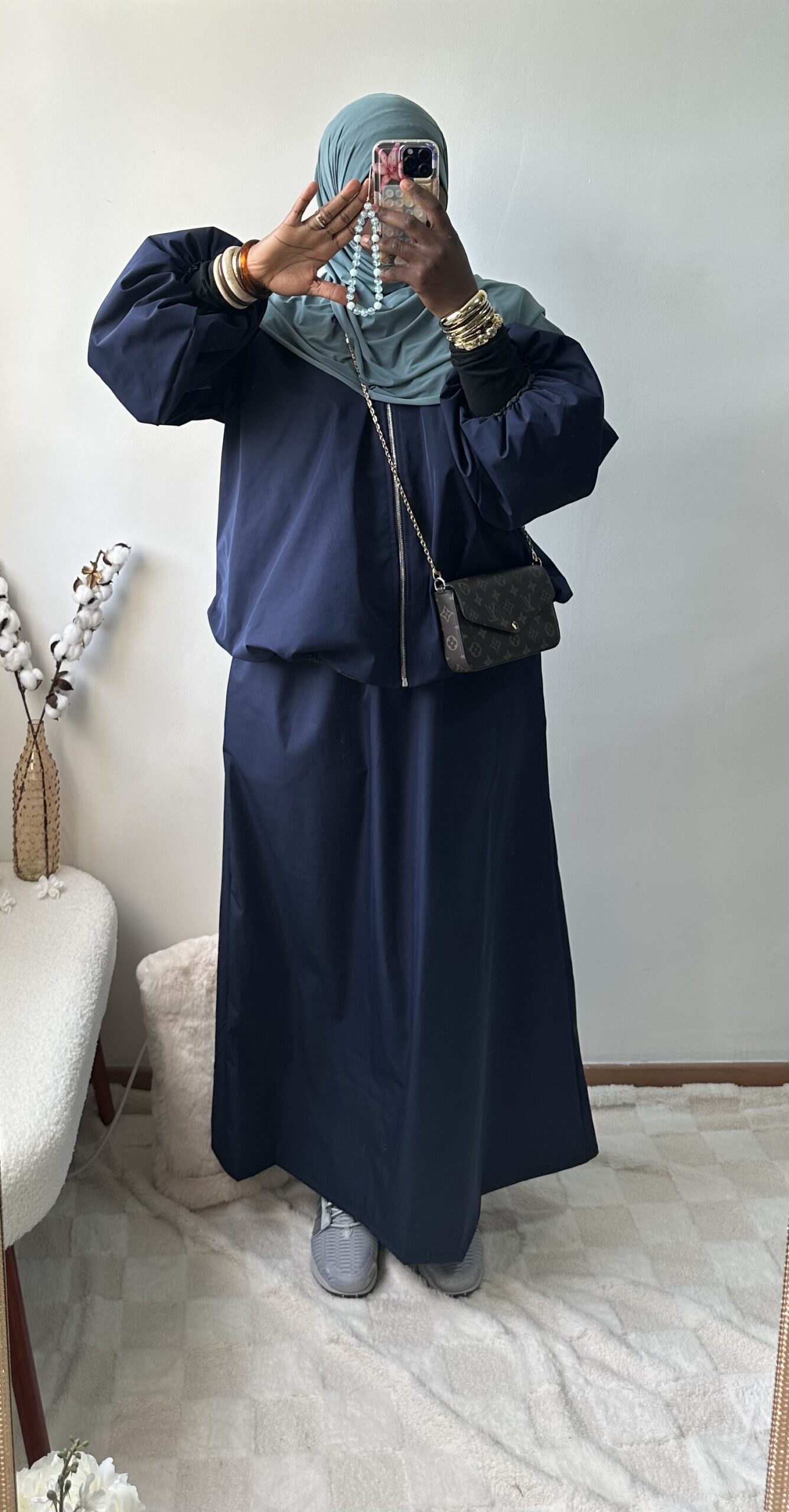 Ensemble 2 pièces tissu trench – Image 12